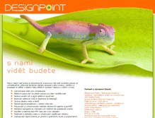 Tablet Screenshot of designpoint.cz