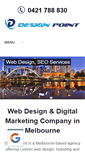 Mobile Screenshot of designpoint.com.au